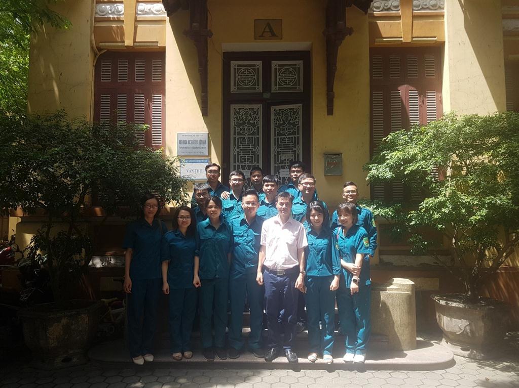 Khai mạc huấn luyện tự vệ Viện Khoa học giáo dục Việt Nam năm 2019